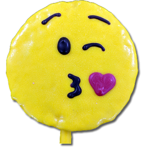 Emoji Throwing a Kiss