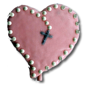 Heart Cross Necklace