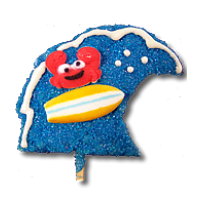 Ocean Lobster on Wave