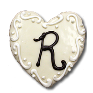 Wedding Heart Initial