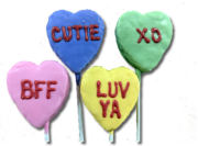 Mini Conversation Hearts Assort