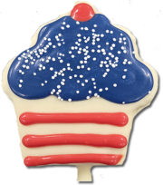 Cupcake Patriotic