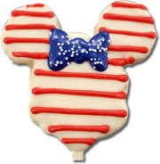 Patriotic Minnie Mouse