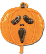 Pumpkin Ghost Face